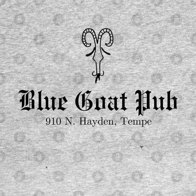 Blue Goat Pub - Tempe Arizona by Desert Owl Designs